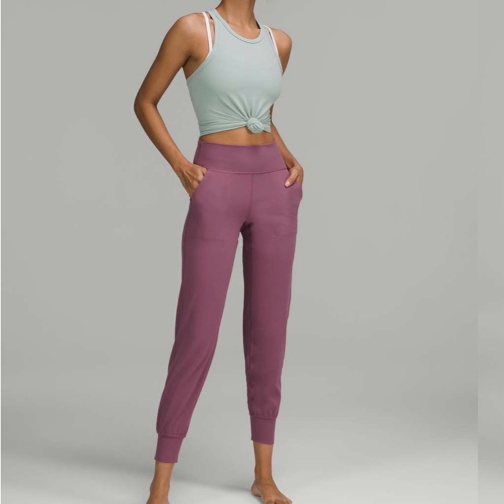 Lululemon Align High-Rise Jogger Vintage Plum Soft Stretchy Pockets Size 4